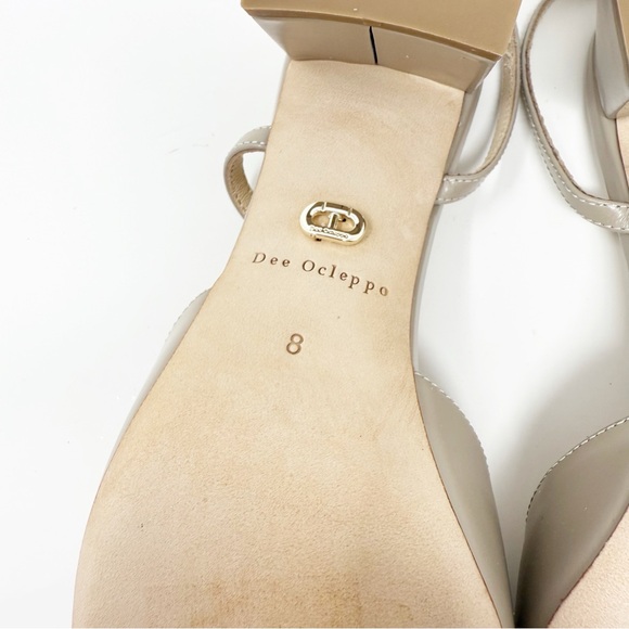New Dee Ocleppo Naples Cap Toe Slingback Pump Sz US 8
